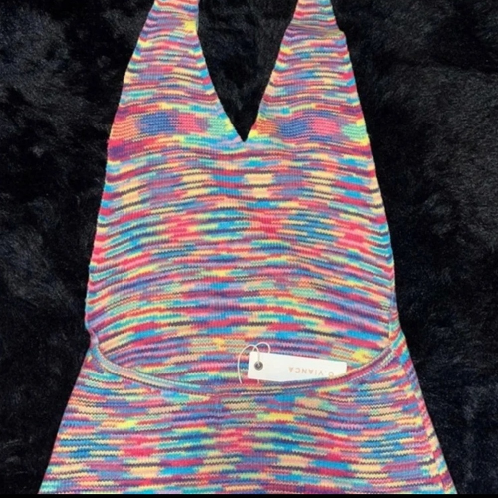 Brand new tie dye knit dress